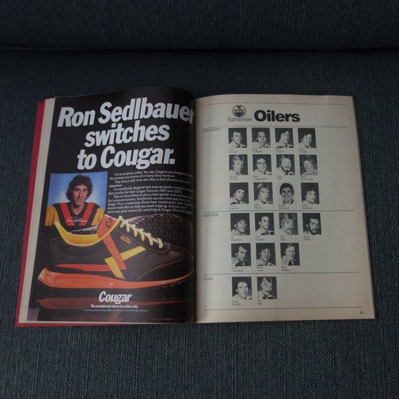 Vintage Vancouver Canucks vs Edmonton Oilers Friday December 28 1979 Program - Picture 9 of 16